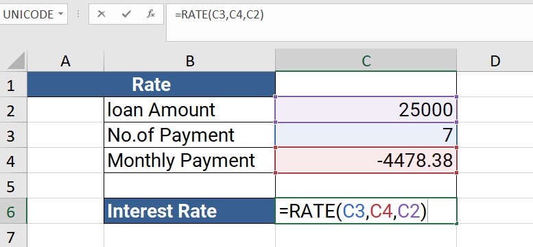 Understanding The Rate Function In Excel A Guide To Calculating Interest Rates 2937